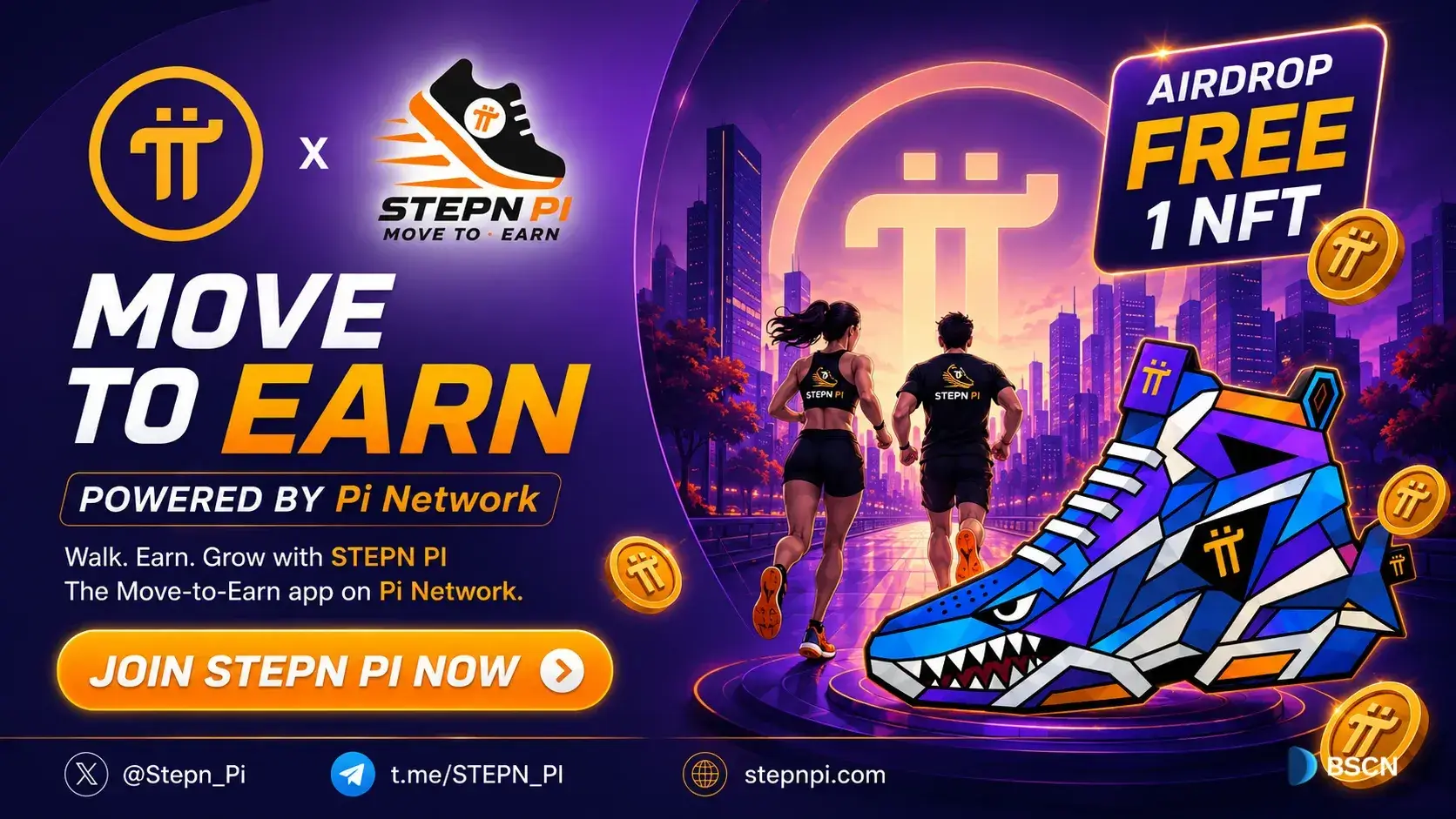 STEPN PI رسماً در شبکه Pi راه اندازی شد و نسل بعدی Move-to-Earn را به انجمن Pi می آورد.
