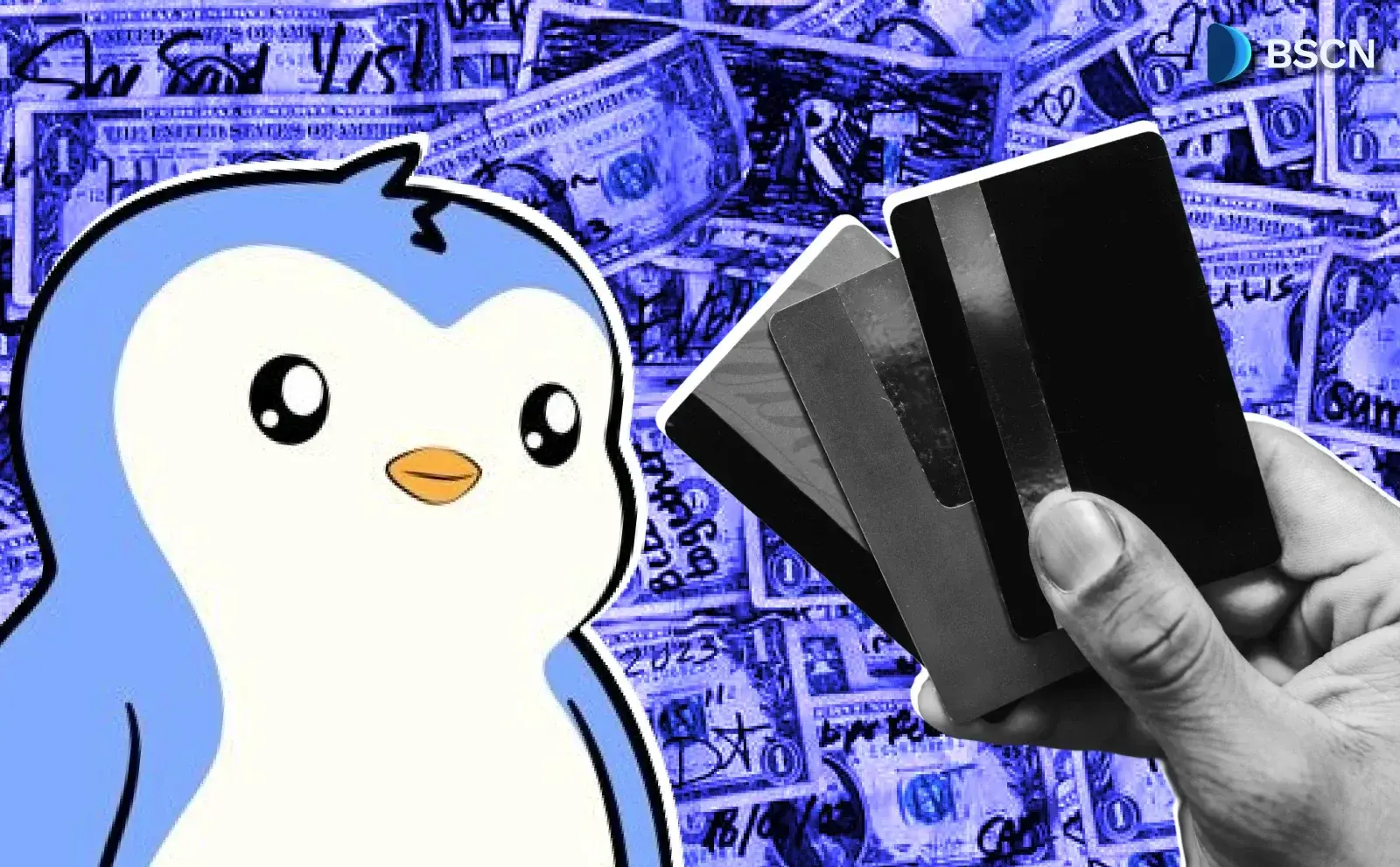 شرکت Pudgy Penguins کارت ویزای Pengu را عرضه کرد
